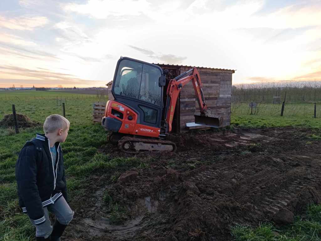 terrassement abri moutons