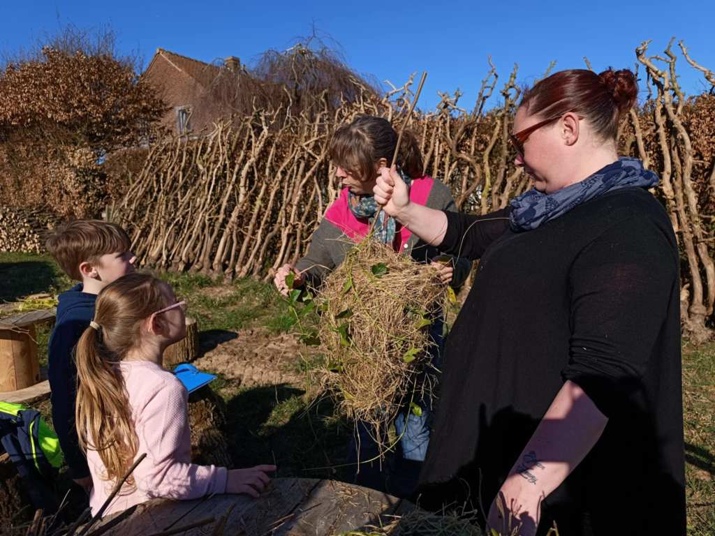 activités familles aux jardins du moulin à vent près de Namur
